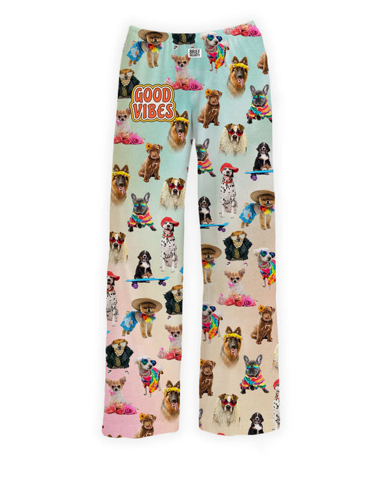 Brief Insanity Good Vibes Dog Lounge Pants