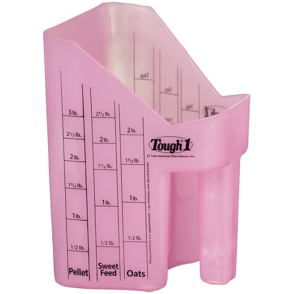 Tough 1 Feed Scoop with Measurments