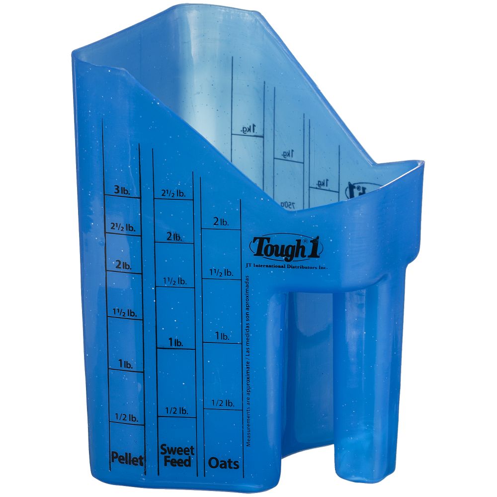 Tough 1 Feed Scoop with Measurments