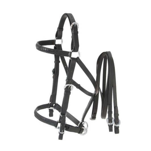 Australian Outrider Collection Leather Halter Bridle