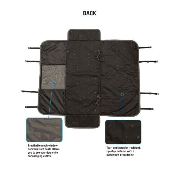 Weaver Car Seat Cover Black
