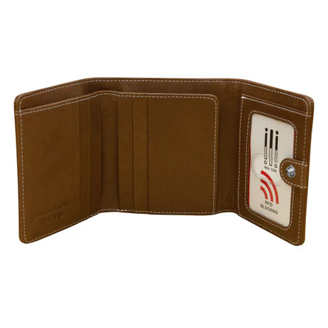 ili NY Haircalf Tri-Fold Wallet