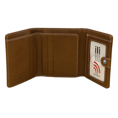 ili NY Haircalf Tri-Fold Wallet
