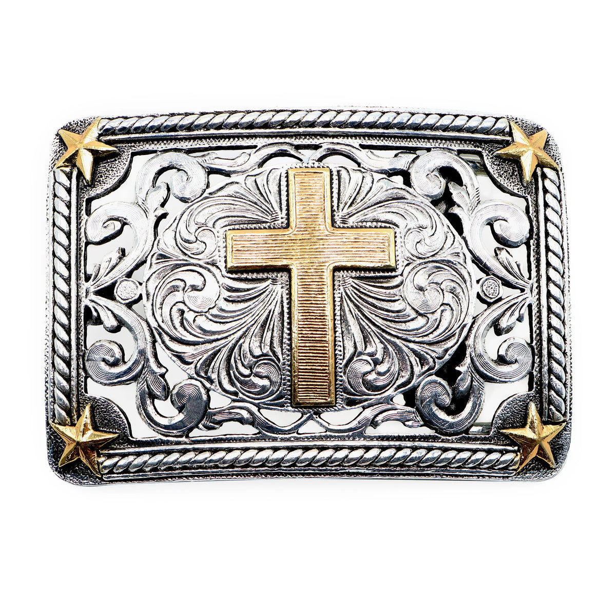 AndWest Filigree Cross Buckle