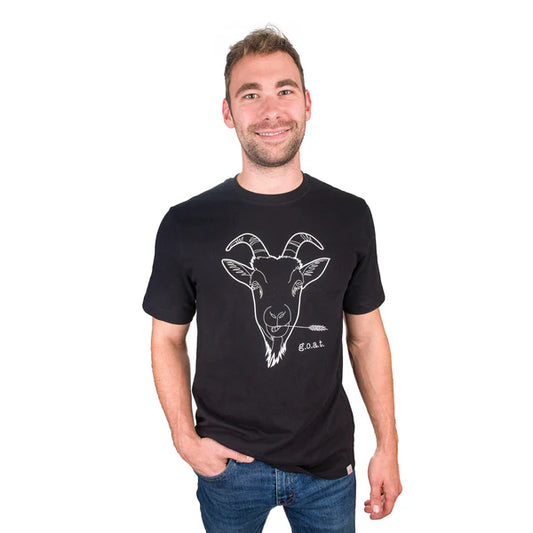 Centaur Ranch Mens Black Tee G.O.A.T.