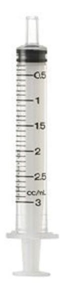 Sterile Syringe Luer Slip