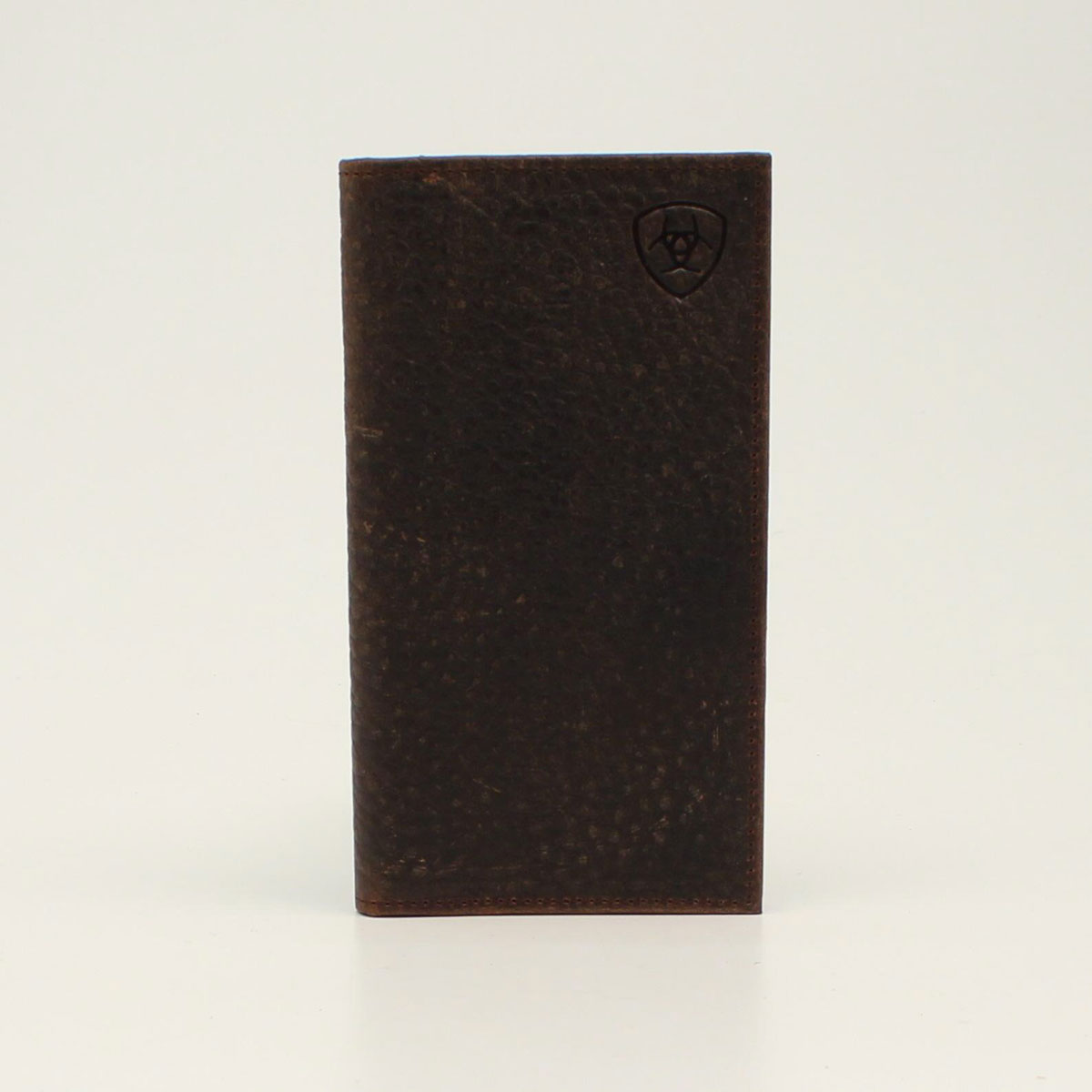 Ariat Shield Logo Brown Rodeo Wallet