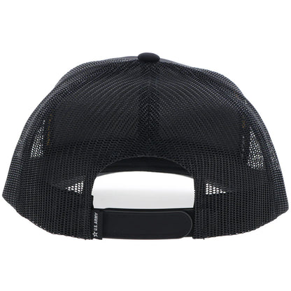 Hooey US Army Hat Black with Round Patch