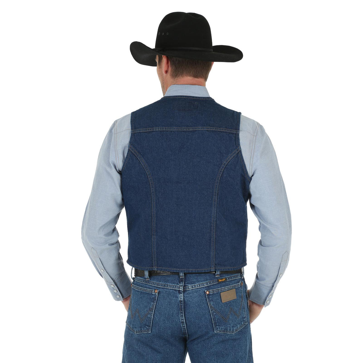 Wrangler Unlined Denim Vest Denim