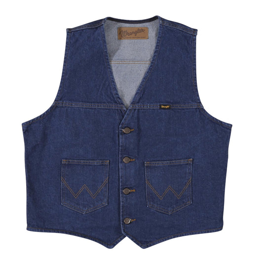 Wrangler Unlined Denim Vest Denim