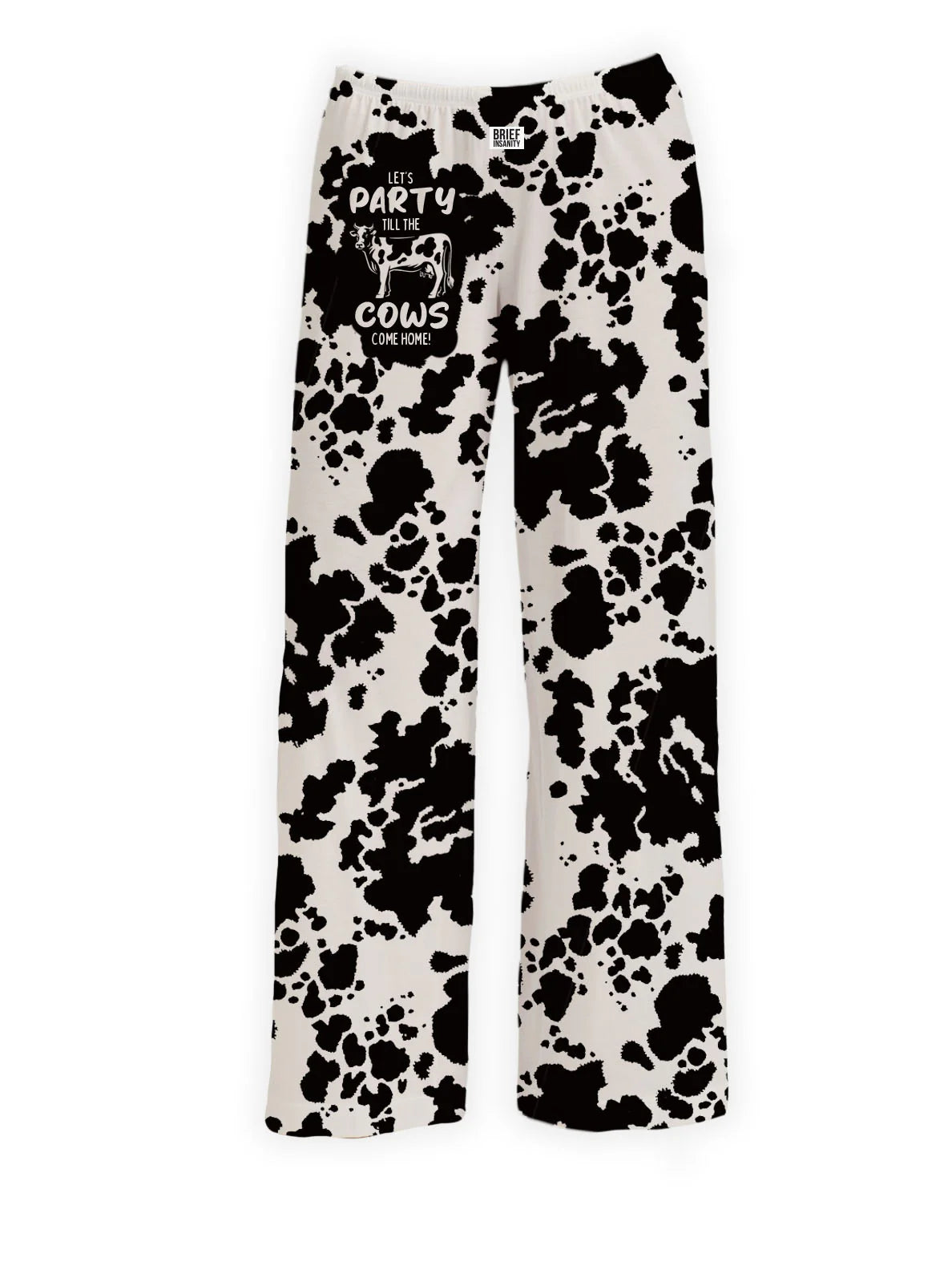 Brief Insanity Party Til the Cows Come Home Lounge Pants