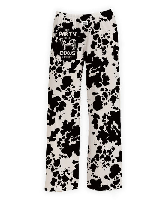 Brief Insanity Party Til the Cows Come Home Lounge Pants