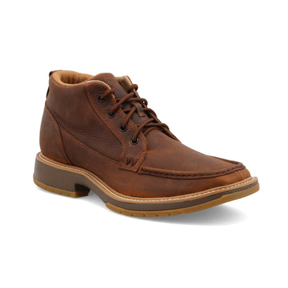 Wrangler Square Moc Toe Lacer Cinnamon