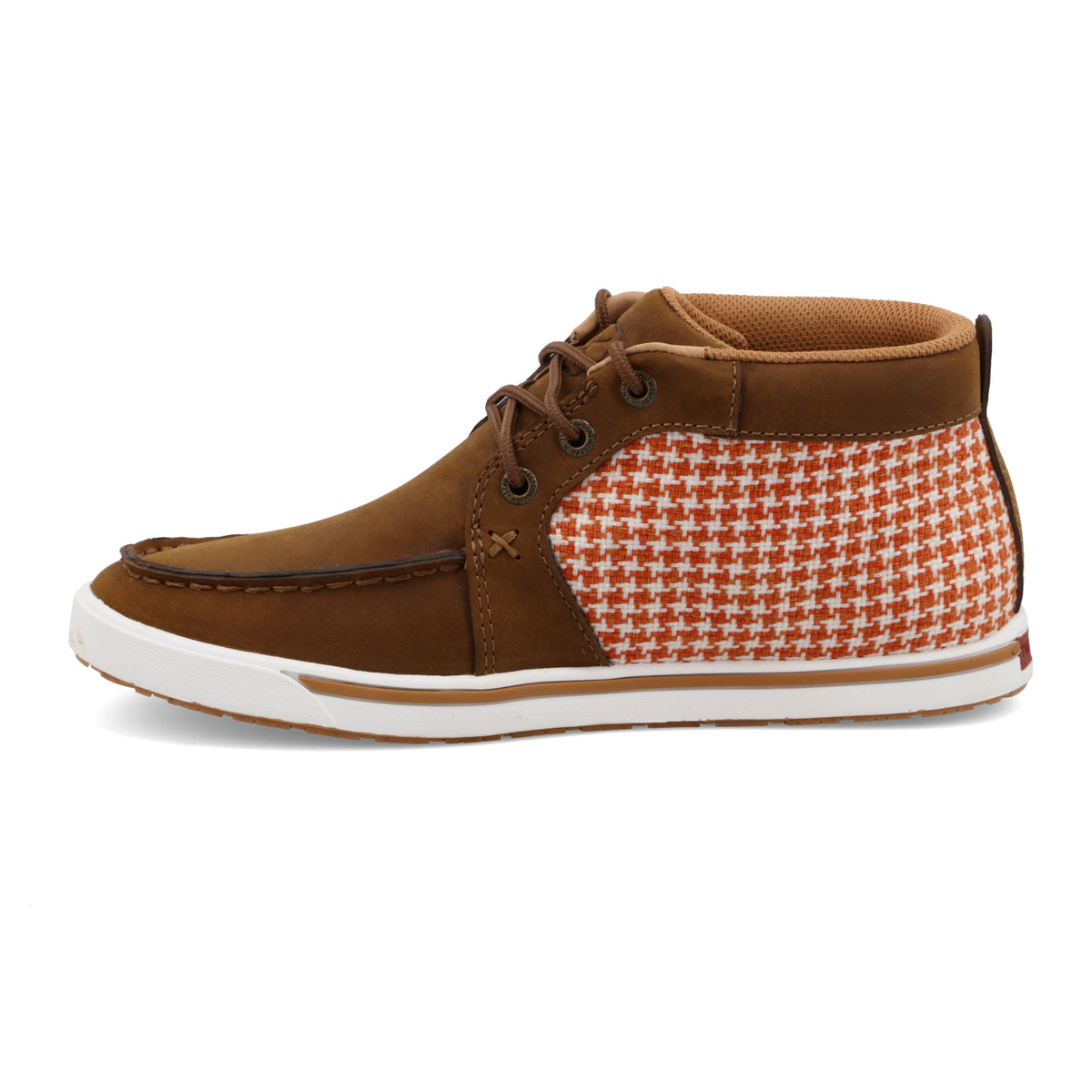 Twisted X Kicks Chukka Distressed Saddle/Orange