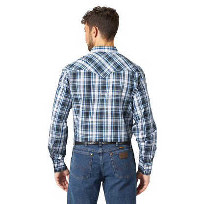 Wrangler Assorted Long Sleeve Plaid Snap Shirt