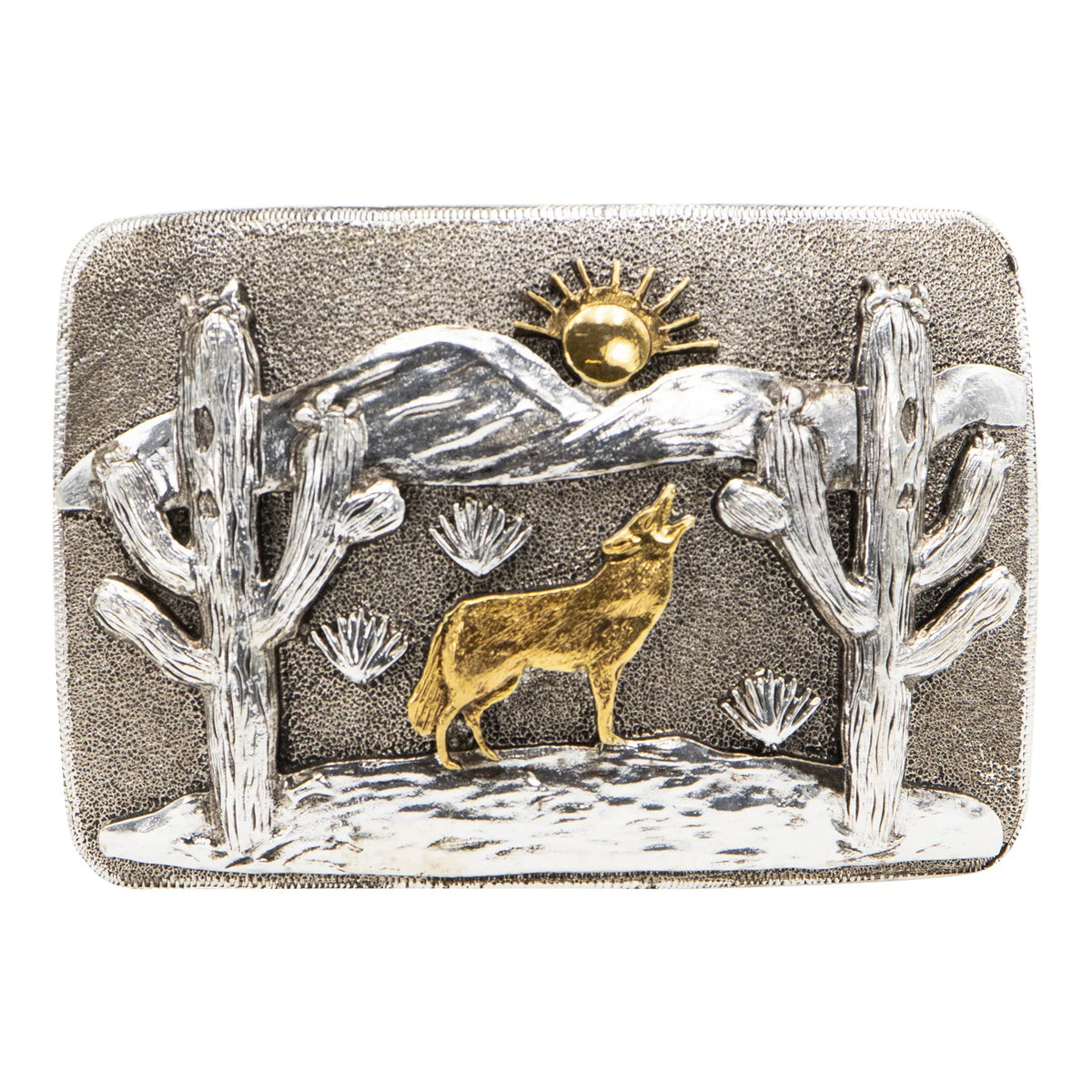 Andwest Desert Coyote Buckle