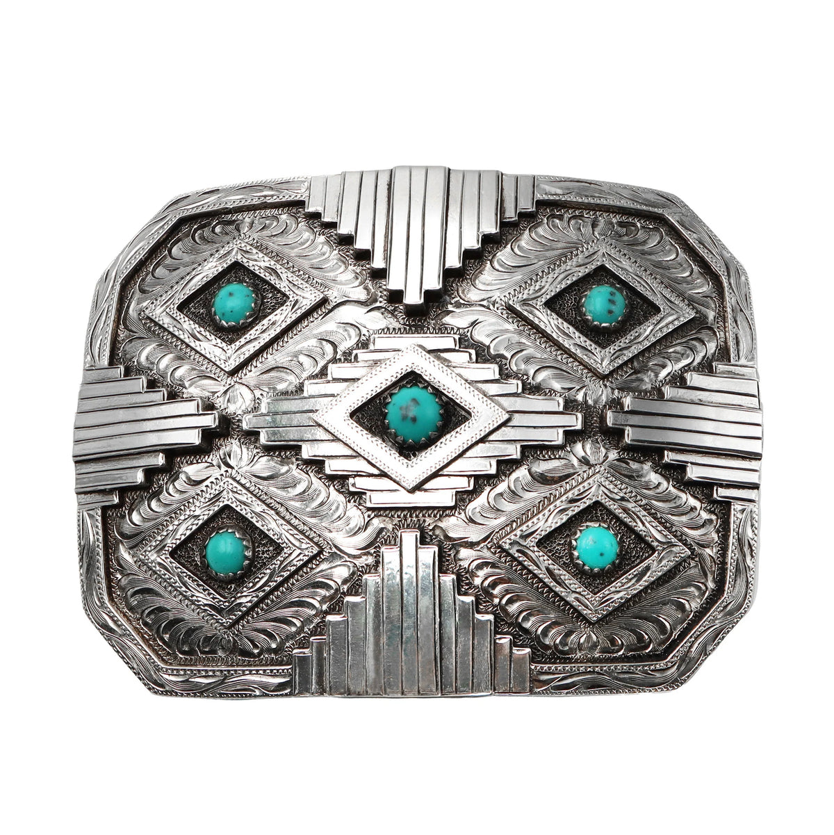 Andwest Cast Blanket Aztec Buckle