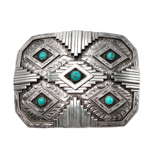 Andwest Cast Blanket Aztec Buckle
