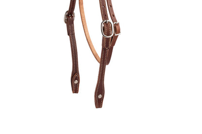 Weaver Pony Headstall Doubled and Stitched Harness Leather