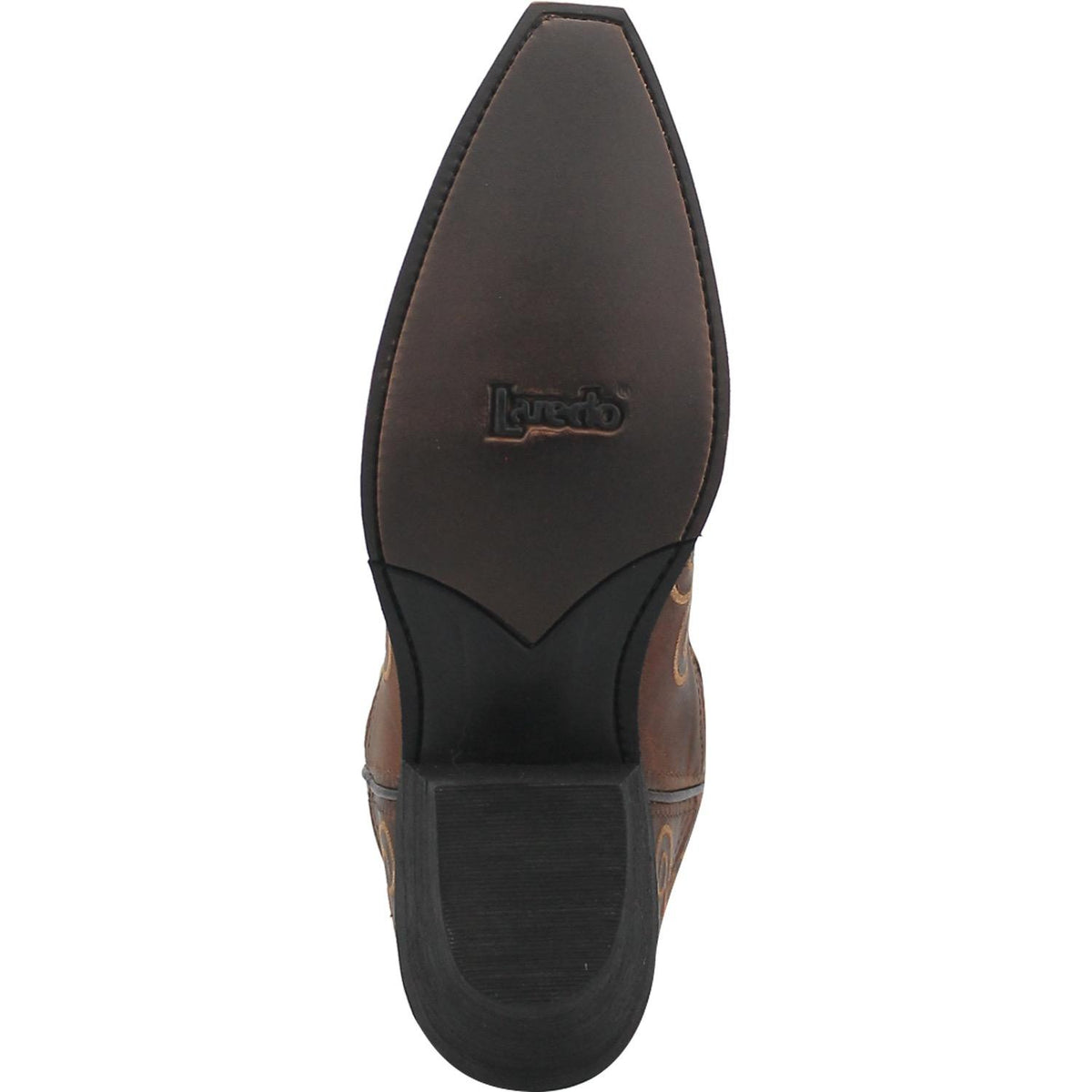 Laredo Brown Rose Snip Toe