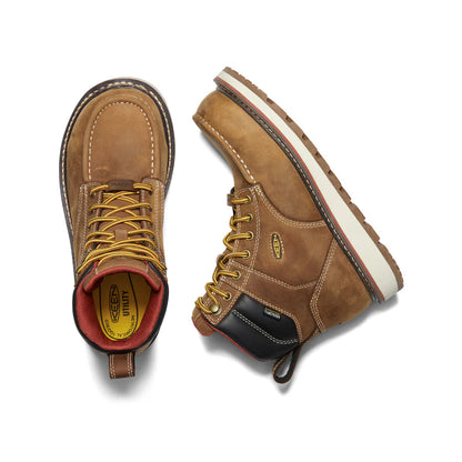 Keen Cincinnati 6" Belgian/Sandshell Composite Toe Waterproof EH
