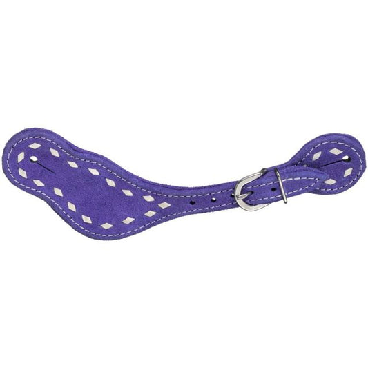 Tough 1 Buckstitch Suede Spur Straps