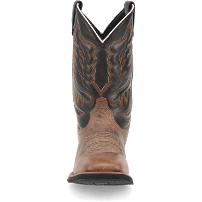 Laredo Montana Sand/Chocolate Square Toe