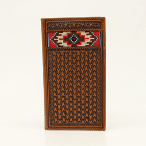 Ariat Multi Embroidery Inlay Rodeo Wallet