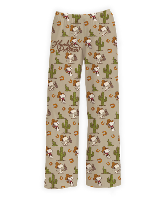 Brief Insanity Snoopy Cowboy Pants