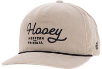 Hooey OG Cream 5-Panel Trucker with Black Stitching