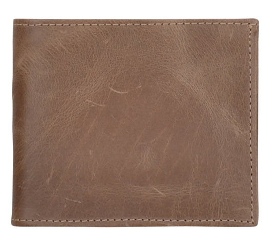 3D Medium Brown Bifold Wallet