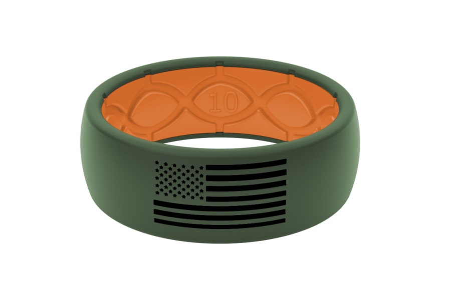 Groove Original America Moss Green Black Flag