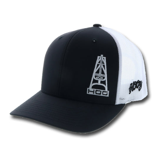 Hooey HOG Black/White Hat