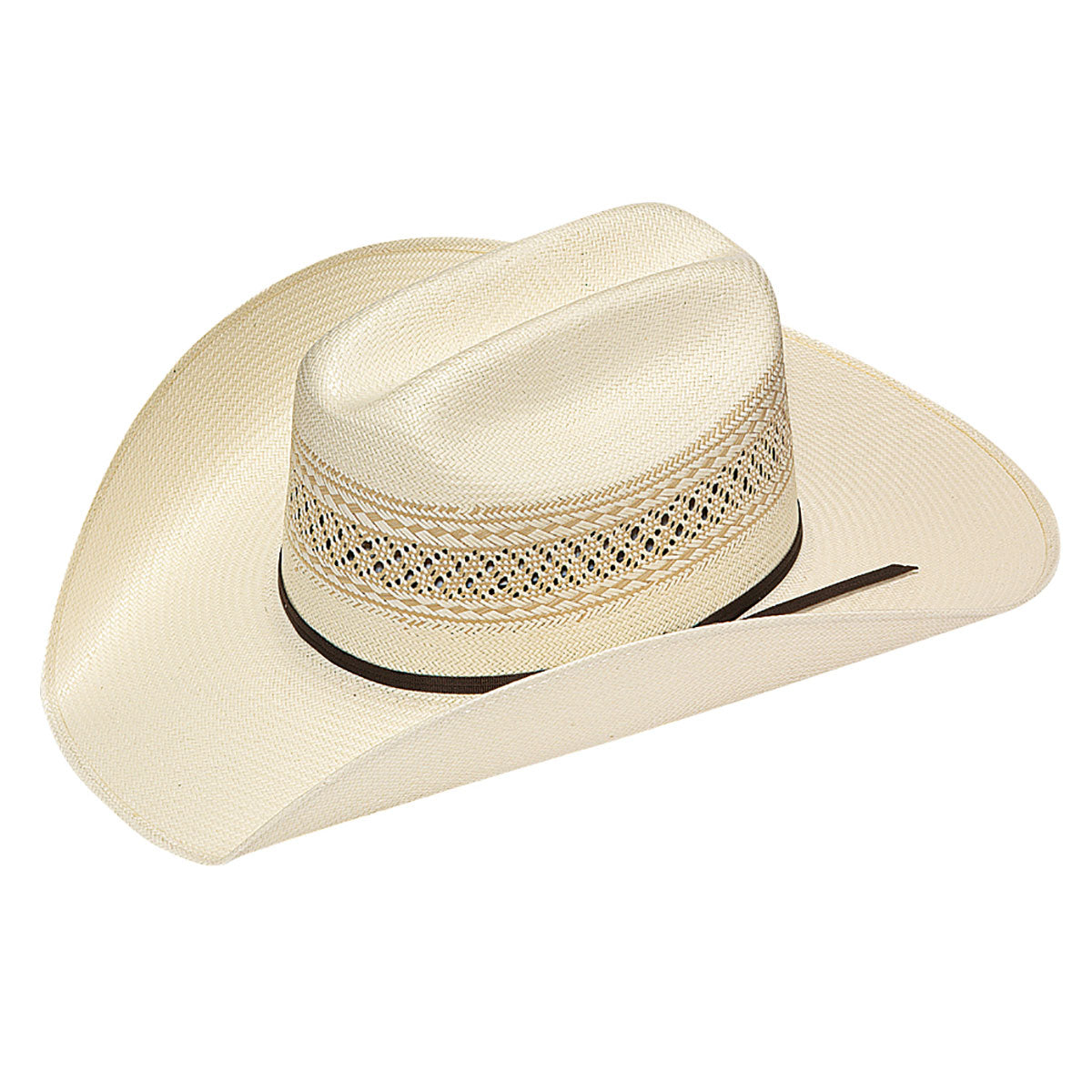 Twister 10x 2 Tone Shantung Straw Hat