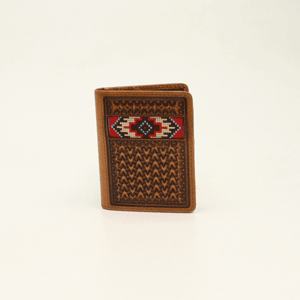 Ariat Multi Embroidery Inlay Bi-Fold Wallet