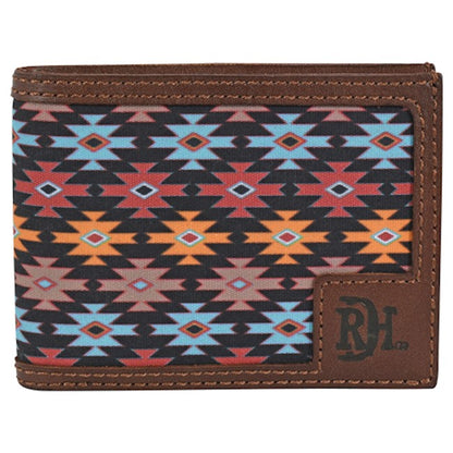 Red Dirt Southwest Canvas Bifold Wallet
