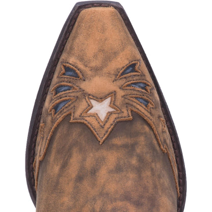Laredo Keyes American Flag Snip Toe