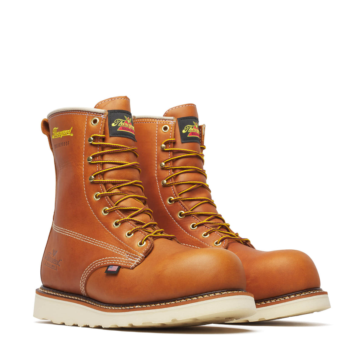 Thorogood American Heritage 8" Tobacco Composite Toe Waterproof EH
