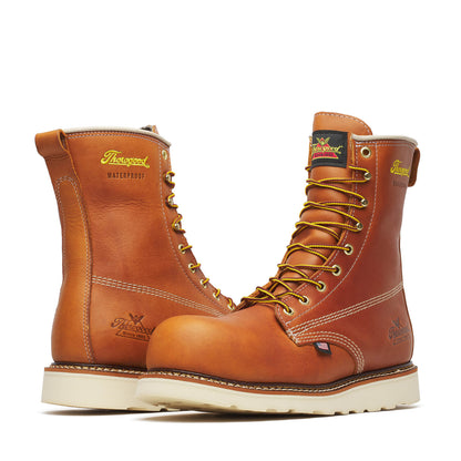 Thorogood American Heritage 8" Tobacco Composite Toe Waterproof EH