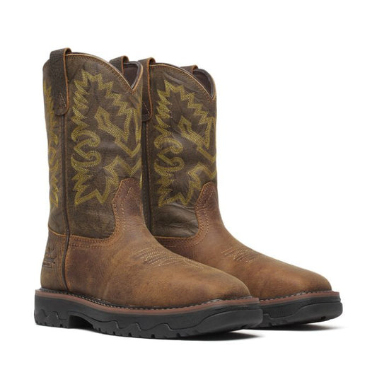 Thorogood Buffalo Ride 11" Brown/Sage Composite Toe Waterproof EH