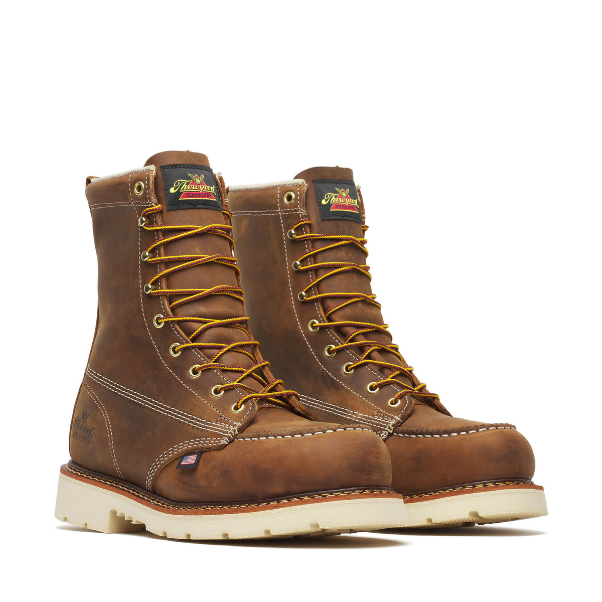 Thorogood 8" Moc Toe Steel Toe EH