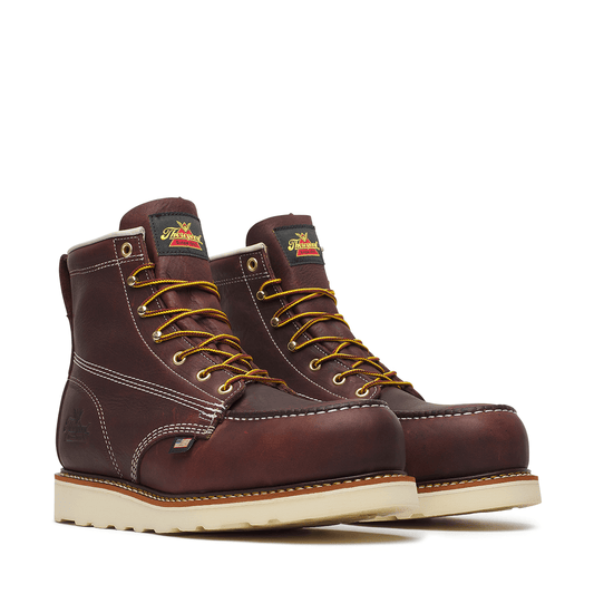 Thorogood American Legacy 6" Composite Toe Waxwear Wedge Black Walnut