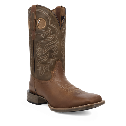 Laredo Atkins Leather Boot Brown/Olive