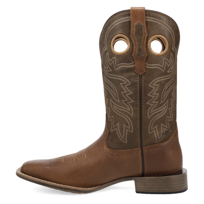 Laredo Atkins Leather Boot Brown/Olive