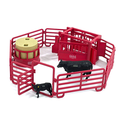 Big Country Toys 6666 Black Angus Ranch Set