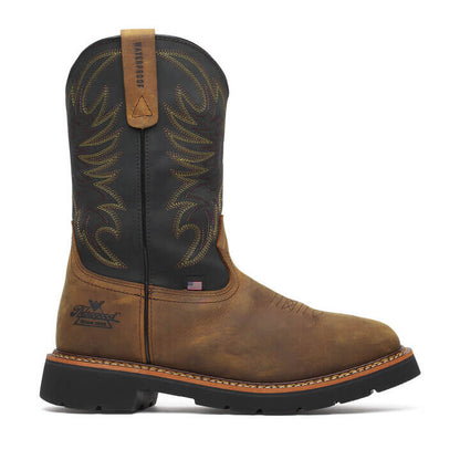 Thorogood 11" Black/Crazy Horse Waterproof EH