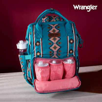 Montana West Wrangler Aztec Callie Diaper Backpack