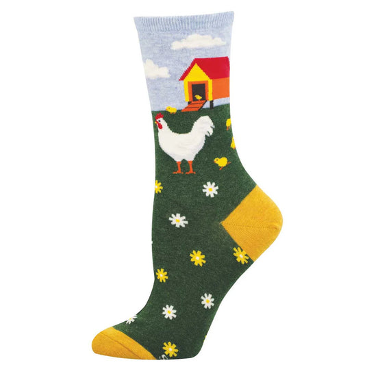 Socksmith Socks Mother Hen Green