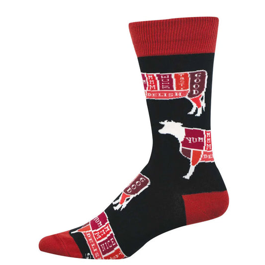 Socksmith Men Cattle Cuts Black