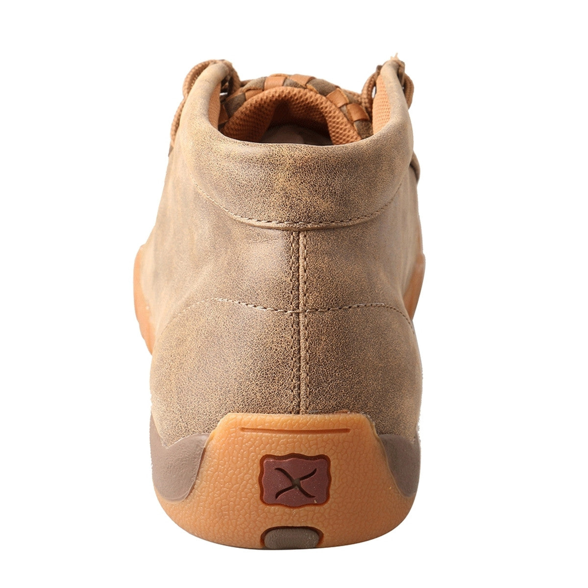 Twisted X Chukka Bomber Brown/Tan Basketweave